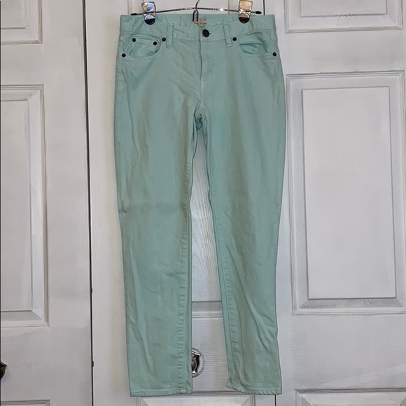 J. Crew Light Mint Jeans - Picture 2 of 5
